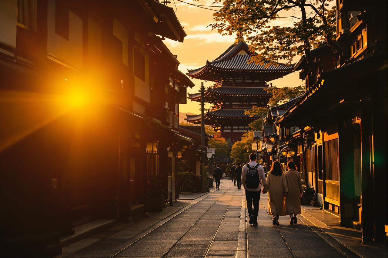 外网吃瓜：某当红小花旦被拍到与神秘男子同游日本