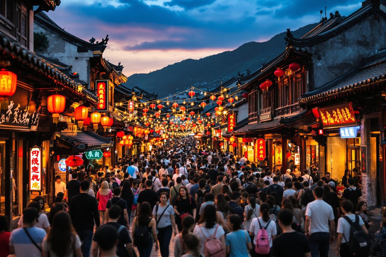 外网吃瓜：某网红城市一夜之间爆火出圈，游客蜂拥而至